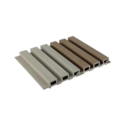 주문 23x135mm WPC 클래딩 패널 수지나무판은 프랭크 벽판지 내부 브라운에게 피리 같은 소리로 말했습니다 온라인 제품