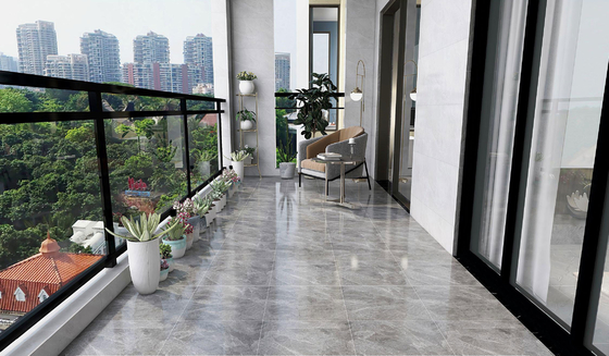 주문 등급 AAA 세라믹 럭틱 타일 발코니 및 400x400mm 대리석 외관 실내 바닥 아기 얼굴 유리 타일 건물 온라인 제품