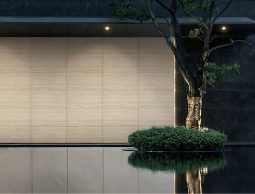 주문 밝은 노란색 매트 고대 포르셀린 타일 600x1200mm 온라인 제품
