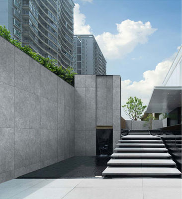 주문 회색 매트 반 닦은 산 내성 외관 돌 타일 600x1200mm 온라인 제품