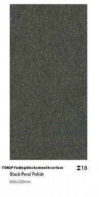 주문 블랙 600x1200mm 클레이 수영장 포장 타일 18mm 두께 온라인 제품