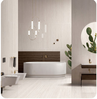 주문 600x1200mm 유광 포세린 바닥 타일 AAA 등급 점토 온라인 제품