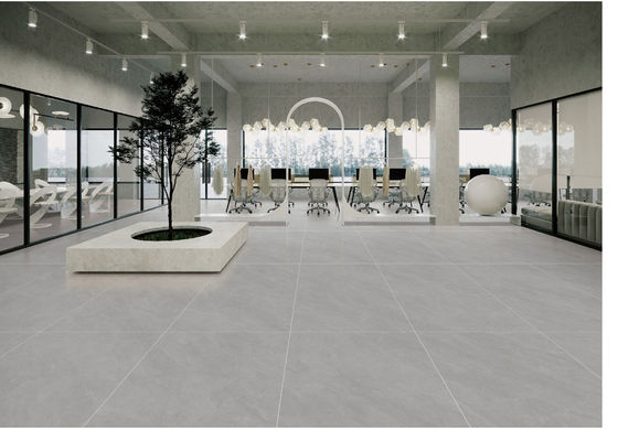 주문 AAA 등급 회색 실내 포세린 타일 600x1200mm 점토 바닥 타일 온라인 제품