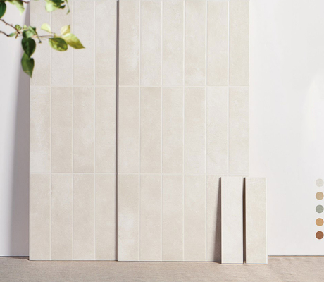주문 베이지 400x800mm 친환경 타일 및 아기 얼굴 침실 및 거실을위한 녹화 된 세라믹 벽 타일 온라인 제품