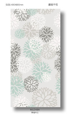 주문 AAA 등급 400x800mm 주방용 유광 포세린 벽 타일 온라인 제품