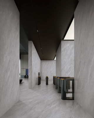 주문 회색 유광 도자기 벽 타일 24x48 인치 AAA 등급 온라인 제품