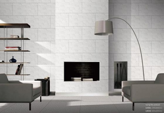 주문 회색 전체 체질 포스텔렌 타일 30x60cm 실내 바닥 AAA 등급 온라인 제품