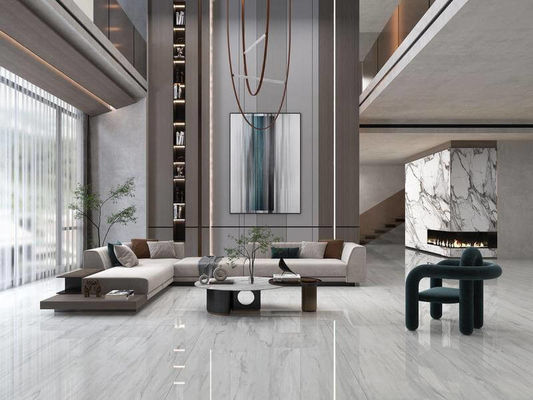 주문 1200x1200mm 화이트 폴리싱 글래싱 포르셀린 타일 0.05% WA 온라인 제품