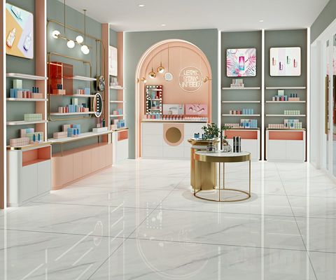 주문 흰색 닦은 가시화 된 포르셀린 타일 900x1800mm 미터 미끄러지지 않는 바닥 온라인 제품