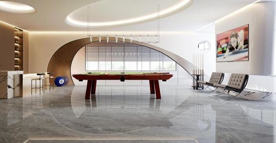 주문 맑은 회색 대리석 900x1800mm 온라인 제품