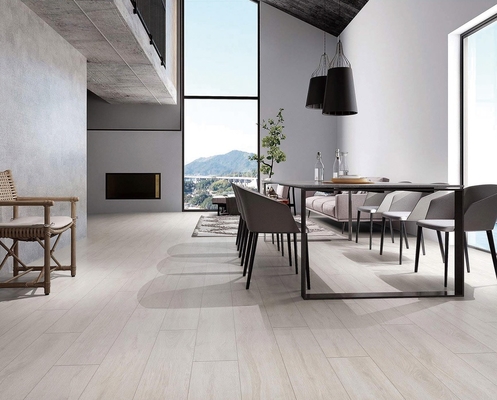 주문 200x1200mm 옐로우 그레이 우드 포세린 플로어 스트립 AAA 등급 온라인 제품