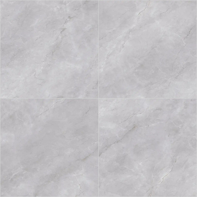 주문 회색 대리석 닦은 합성 석판 1200x1200mm 침실용 산성 온라인 제품