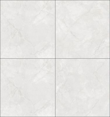 주문 멋진 대리석 800x800mm 밝은 회색 맑은 가시화 된 포르셀린 타일 호텔 항균 온라인 제품
