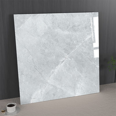 주문 Stain-resistant and Firebrick 1mx1m Marble Porcelain Glazed Polished Tiles For Living Room Light Gray 온라인 제품