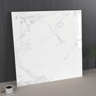 주문 Carrara Wear-Resistant And Modern Inside Floor 1000x1000mm Glazed Polished Porcelain Tile For Office Decoration 온라인 제품