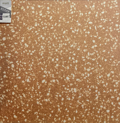 주문 파이어브릭 브라운 600x600mm 테라조 세라믹 바닥 타일 (욕실 및 발코니용) 온라인 제품