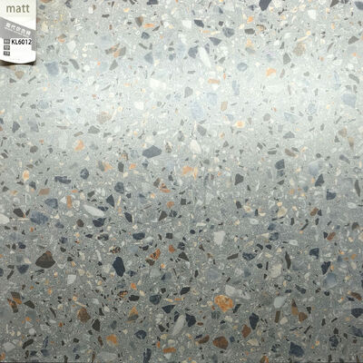 주문 AAA 등급 회색 600x600mm 테라조 세라믹 실내 바닥 타일 온라인 제품