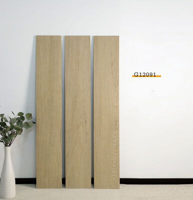 주문 발코니용 노란 방수 200x1200mm 실내 포스텔렌 바닥 타일 온라인 제품