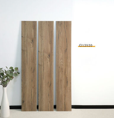 주문 회색 돋보이는 200x1200mm 실내 포르셀린 바닥 타일 거실 및 침실 온라인 제품