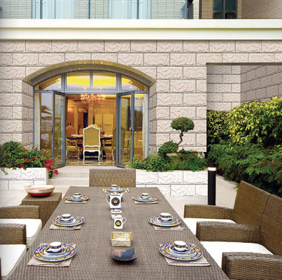 주문 PRIMERA 9.8 밀리미터 세라믹 스톤 벽 타일 백색, 300x600mm 슬레이트 베이지 타일 온라인 제품