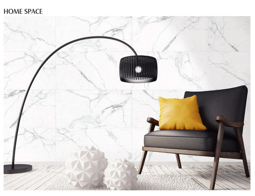주문 AAA 등급 카라라 화이트 전신 포세린 타일 600x1200mm 온라인 제품