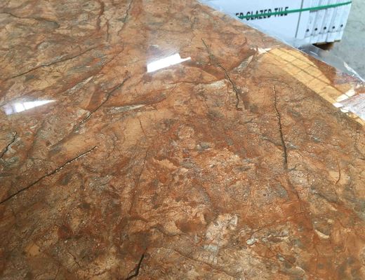 주문 400x800mm 닦은 가시 금 선 바닥 및 벽 타일 온라인 제품