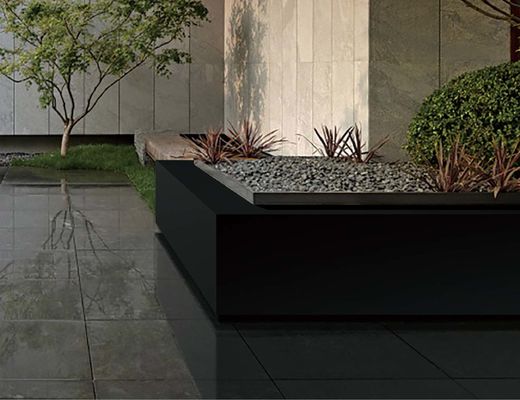 주문 600x600mm 포세린 바닥 타일 20mm 두께 미끄럼 방지 회색 온라인 제품