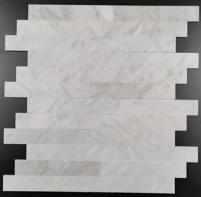 주문 섬세한 절단 300x300mm 뒷면에 접착제 장식적인 모자이크 타일 온라인 제품