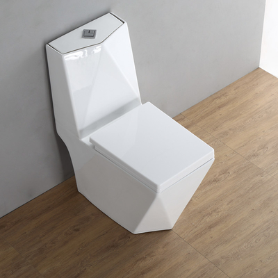 세라믹 스퀘어 엿보는 WC 원피스 화장실 P 트랩 ODM 몰딩