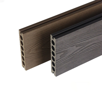 WPC 데킹 보드 140x25mm 목재 플라스틱 복합 바닥 야외용