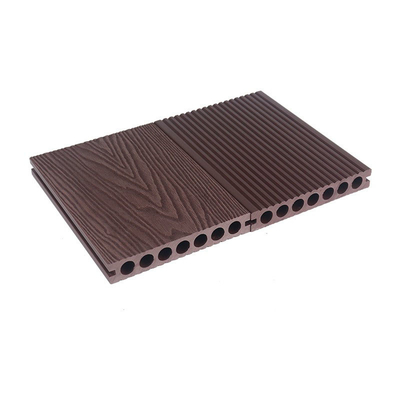 3D 깊은 엠보싱된 위원회 야외 공원 발코니에 바닥을 까는 145x22mm 수지나무판 Wpc