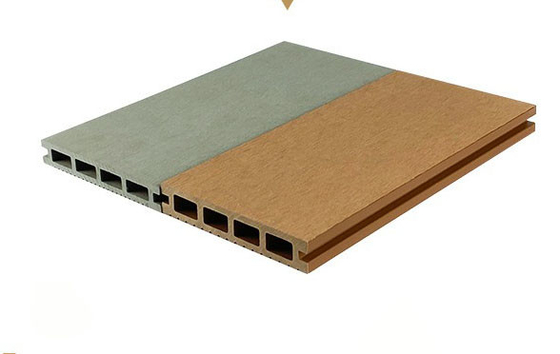 테라스 반대론자 - 부식 성형 목재 플로어 패널 140x25mm 안마당 프랭크 생목재 경질플라스틱판