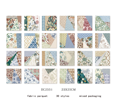 식탁용 250x250mm 벽돌 타일 및 거실용 세라믹 시골 타일