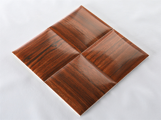 어두운 갈색 152x152mm 실내 방 평면 세라믹 벽 빵 타일 욕실 및 사무실