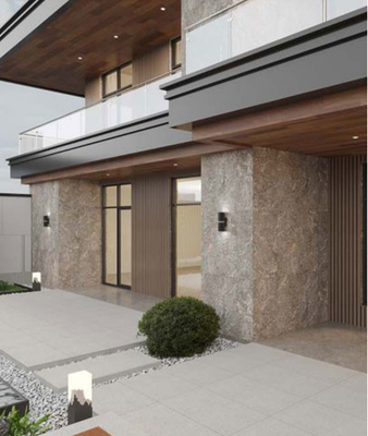 야외 벽에 대한 밝은 노란색 화강 벽돌 대리석 타일 600x1200mm