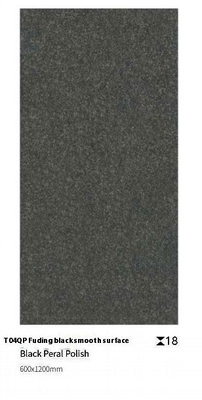 검은색 1200x600x18mm 부드러운 표면 전체 몸 바닥 포장 타일 수영장 주변