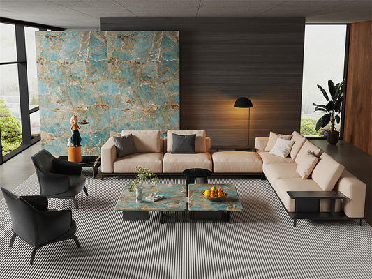 내부 벽에 위한 닦은 시인터 석판 1600x3200mm