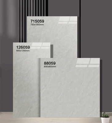 베이지 스타일리시 750x1500mm 닦은 가시화 된 포르셀린 타일 및 착용 저항 장식 타일 침실 및 거실