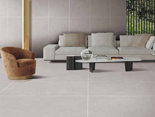 회색 등급 AAA 120x60cm 부드러운 가시화 된 포르셀렌 타일 및 침실 및 레스토랑을위한 안쪽 바닥 반 슬리프 타일
