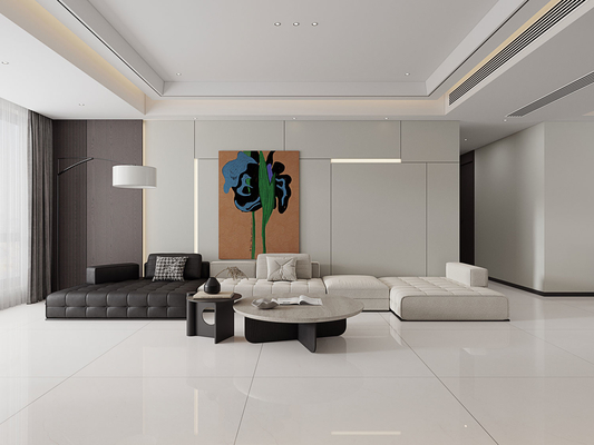 베이지 닦은 싱터 석판 1200x1200mm