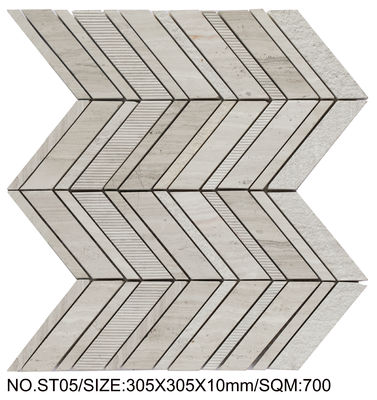 AAA등급 및 파이브릭 305x305mm 수영장 모자이크