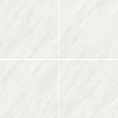 Light Gray Stain-resistant 1mx1m Porcelain Glazed Polished Tiles For Bedroom and Living Room