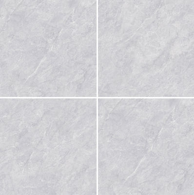 Gray Scratch-resistant 1mx1m Porcelain Glazed Polished Tiles For Dining Room and Bedroom