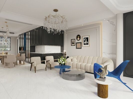 Elegant Waterproof 1600x3200mm Thickness 12mm Jazz White Polished Sintered Stone Slabs for Renovation