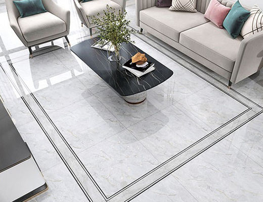 800x800mm 골든 유광 폴리싱 포세린 타일 3D 잉크젯 프린팅